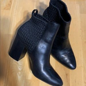Cole Haan black booties